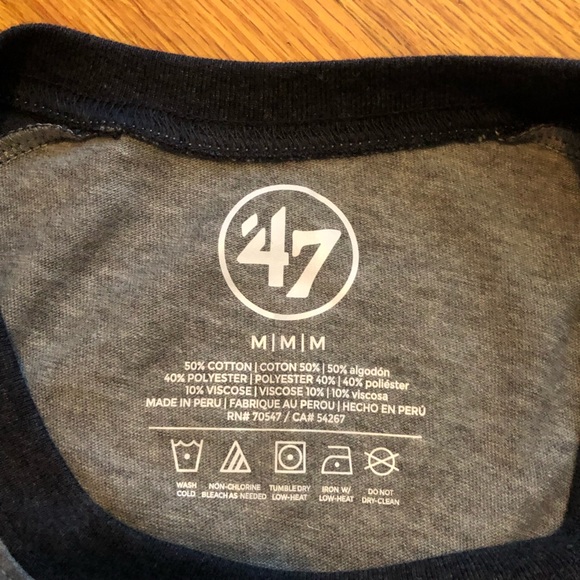 NWT- ‘47 Brand- Medium -Boston Red Sox Raglan - Picture 5 of 9